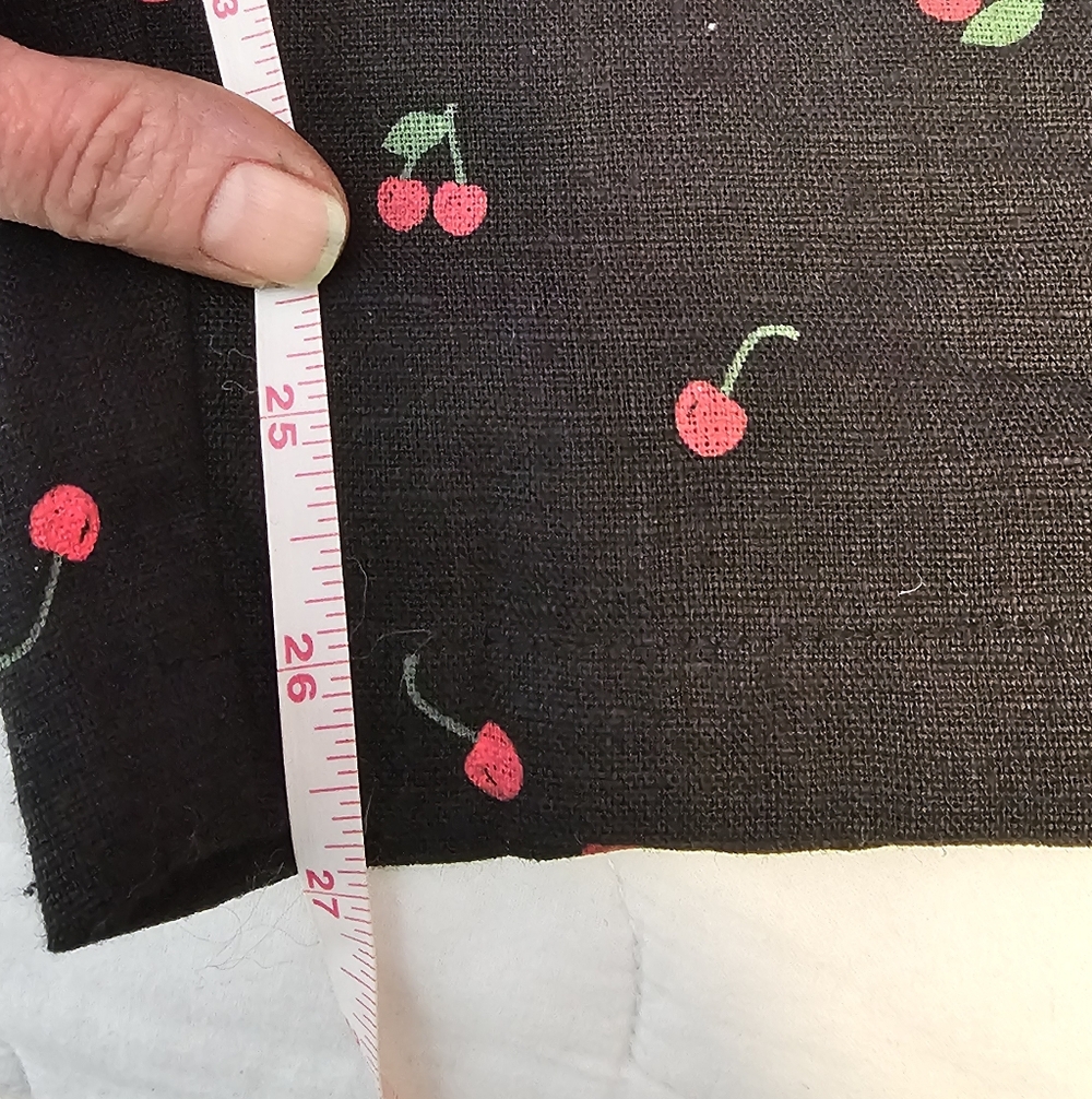 NotPerfectLinen - Jumpsuit In Cherry Print - Picture 5 of 6